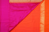 Picture of Pink and Orange Pure Cotton saree