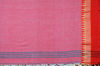 Picture of Grey and Red Pure Cotton saree