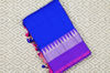 Picture of Royal Blue and Magenta Pure Cotton saree