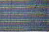 Picture of Dark Grey Pure Cotton saree with Multi Colour Zig Zag Stripes