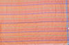 Picture of Orange Pure Cotton saree with Multi Colour Zig Zag Stripes