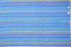 Picture of Blue Pure Cotton saree with Multi Colour Zig Zag Stripes