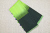 Picture of Parrot Green and Black Pure Cotton saree with Checks Border