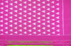 Picture of Parrot Green and Pink Pochampally Ikkat Cotton Saree