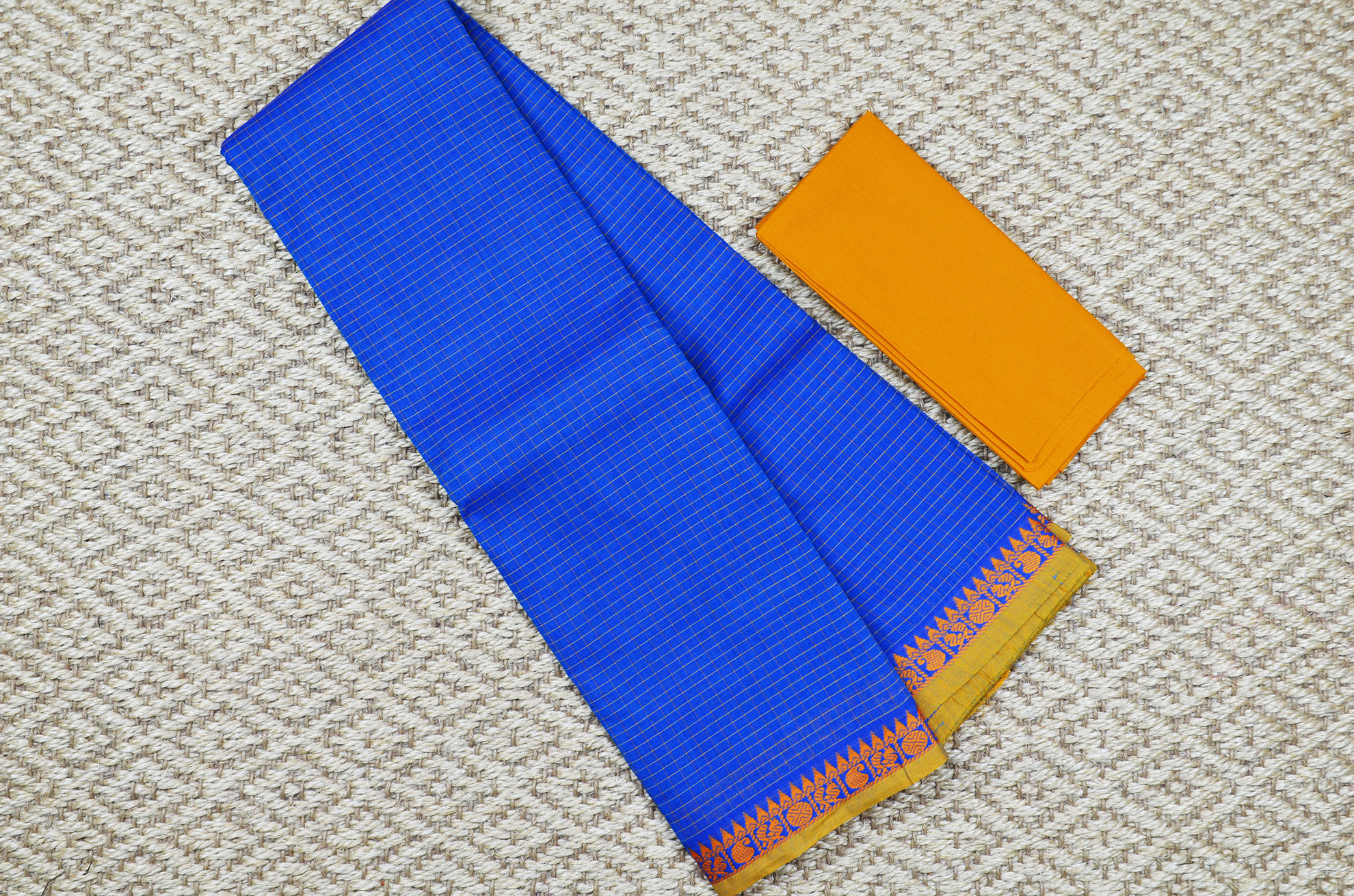 Small Border In Floral Design Cream Color Jaipur Printed Cotton Saree –  Sundari Silks