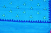 Picture of Sky blue Embroided Kota Doria Silk Cotton Saree with Printed Border