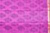 Picture of Pink Floral Kota Doria Silk Cotton Saree