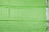 Picture of Pista Green Floral Embroidery Linen Cotton Saree with Silver Border