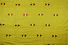 Picture of Brown and Lemon Yellow Embroidery Work Katan Silk Saree
