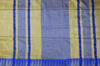 Picture of Nude and Royal Blue Bhagalpuri Silk Saree with Temple Border