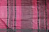 Picture of Oion Pink and Black Bhagalpuri Silk Saree with Temple Border