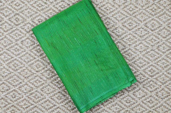 Picture of Green Kota Ghicha Silk Saree