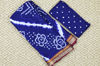Picture of Violet Tie and Dye Bandhani Cotton Saree Gadwal Border
