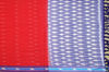 Picture of Lavender and Red Pochampally Cotton Dress Material