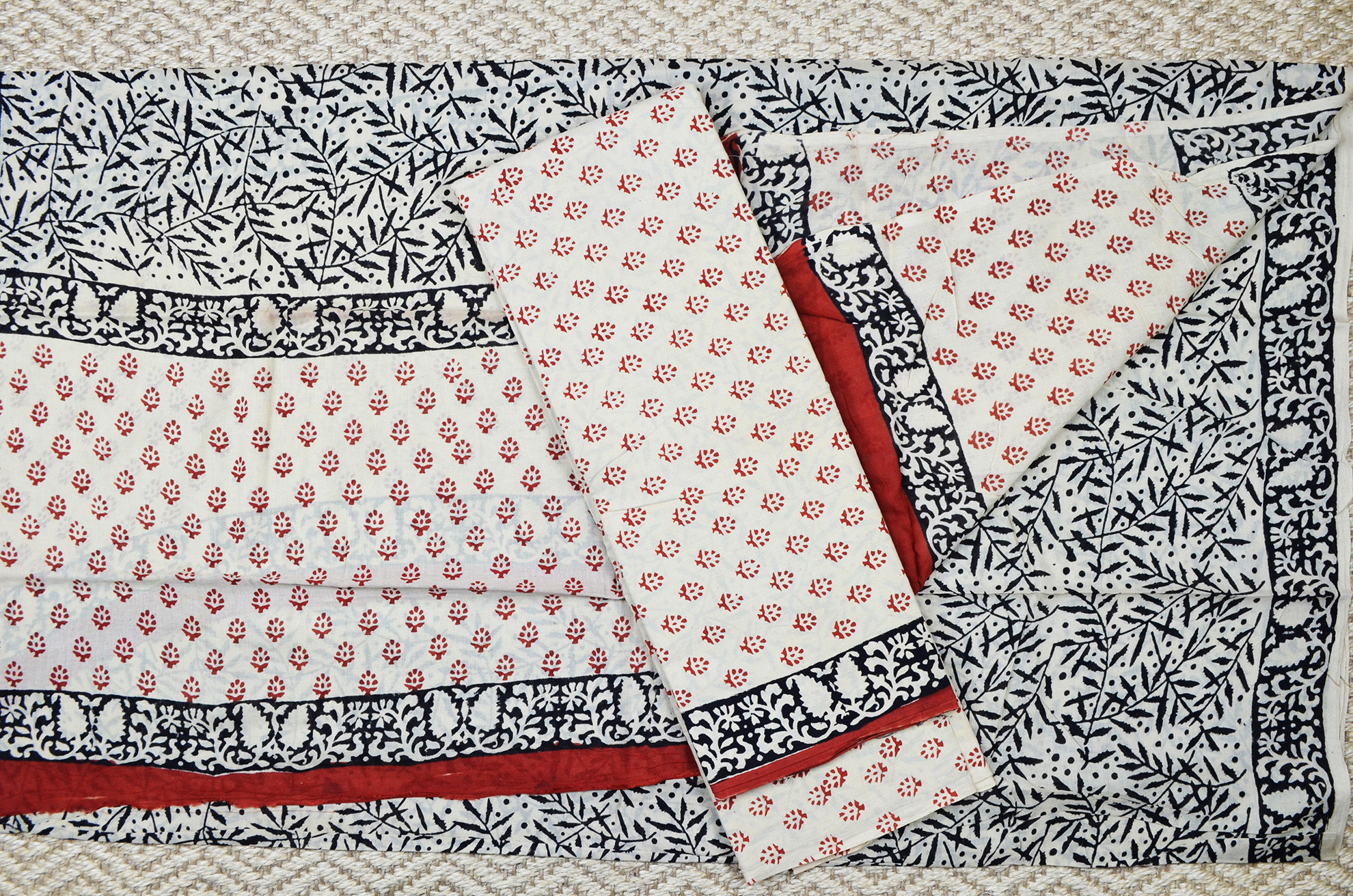 Hand Block Printed Dress Material Bagru Sanganer - Manufactures