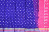 Picture of Pink and Violet 3 Piece Tie and Dye Zari Bandhani Cotton Dress Material