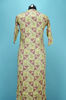 Picture of Beige and Oinion Pink Rayon Printed Kurti