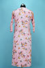 Picture of Baby Pink Rayon Printed Kurti