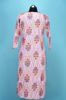 Picture of Baby Pink Rayon Printed Kurti