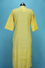 Picture of Yellow and White Stripes Rayon Kurti