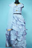 Picture of Sweet Grey 3 Piece Embroidered Ruffle Crop Top Set