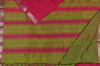 Picture of Pink and Green Small Zari Border Mangalagiri Silk Saree
