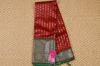 Picture of Red and Green Allover Dollar Butta Mangalagiri Silk Saree with Rich Pallu and Border