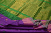 Picture of Magenta and Green Mangalagiri Silk Cotton Saree with Butta