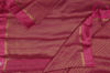 Picture of Pink Pure Mysore Crepe Silk Saree with Allover Zari Weaving and Rich Pallu