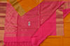 Picture of Mustard Yellow and Pink Pure Coimbatore Soft Silk Saree
