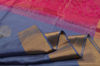 Picture of Grey and Pink Pure Coimbatore Soft Silk Saree