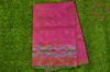 Picture of Pink and Green Uppada Full Tissue Silk Saree With Butta and Pochampally Border