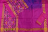 Picture of Purple and Pink Uppada Silk Saree with Big Pochampally Border